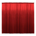 Backdrop Drape Curtain 10 Feet Wide x 9 Feet High, Polyester Poplin SEAMLESS 1 Panel.