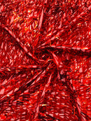 SWORD SEQUIN MESH FABRIC (By The Yard)