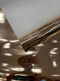 Chrome Mirror Reflective Vinyl/Crafting Apparel Upholstery Vinyl Fabric 54" Wide
