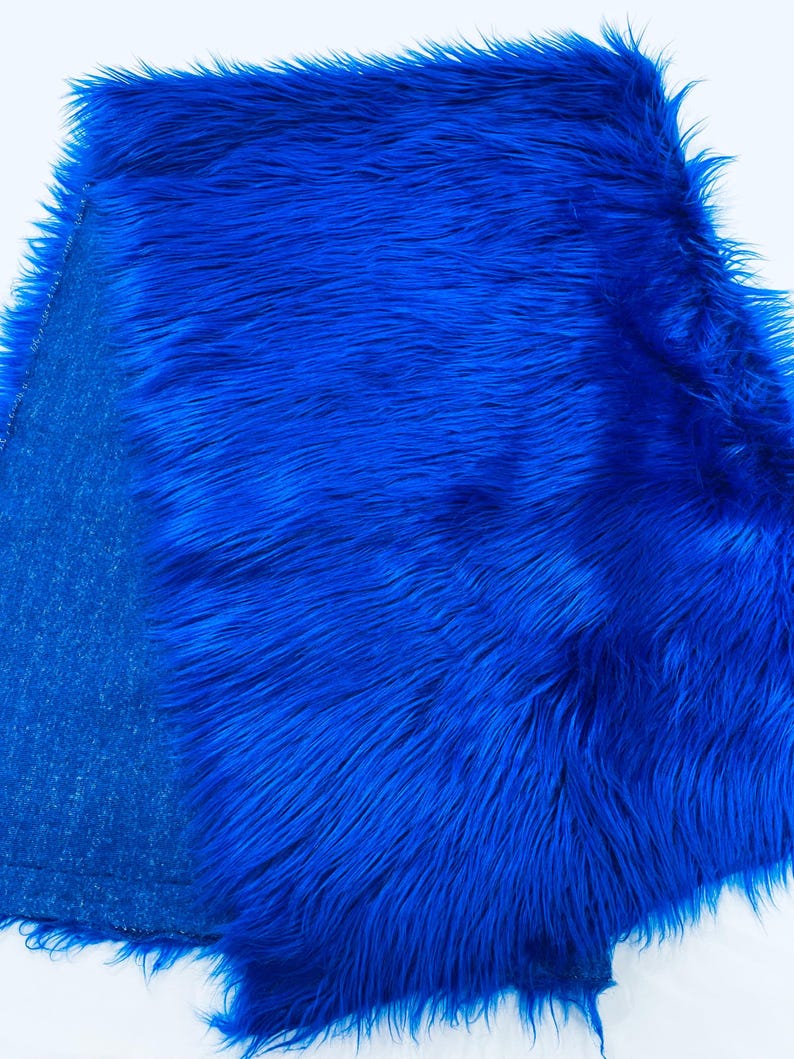 SHAGGY VEGGAN FAUX FUR (by the yard)