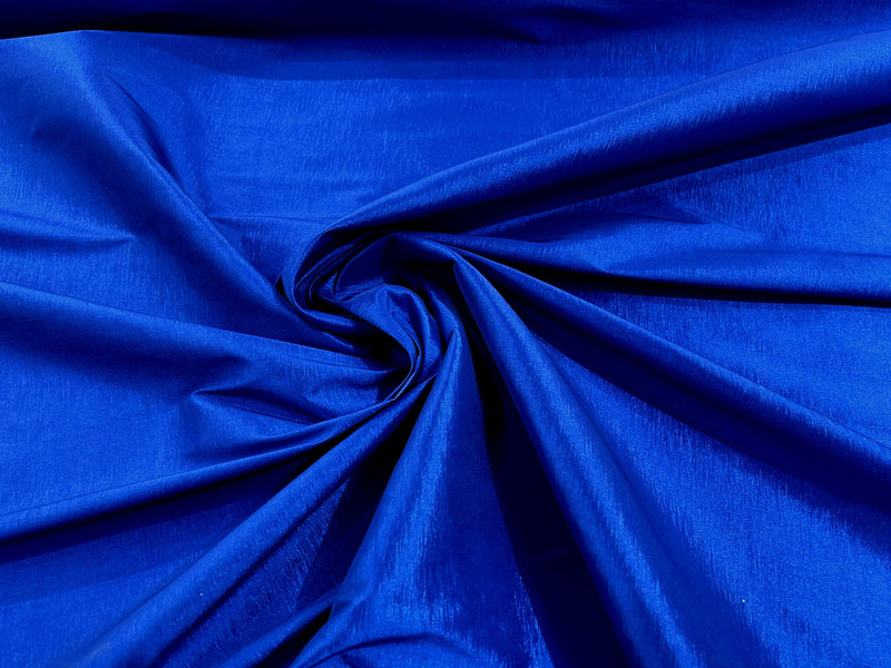 Royal Blue Solid Medium Weight Stretch Taffeta Fabric 58/59" Wide-Sold By The Yard.