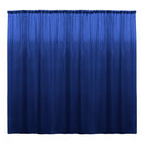 Backdrop Drape Curtain 10 Feet Wide x 6 Feet High, Polyester Poplin SEAMLESS 1 Panel.