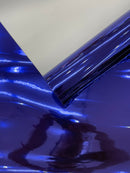 Chrome Mirror Reflective Vinyl/Crafting Apparel Upholstery Vinyl Fabric 54" Wide