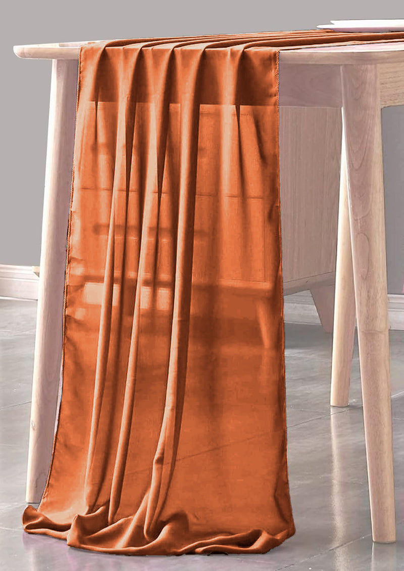 CHIFFON SHEER TABLE RUNNER (14" inches x 120" inches)