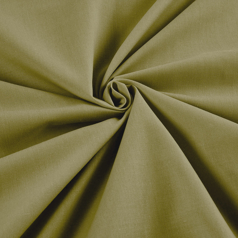 Sage Solid Poly Cotton Fabric - Sold By The Yard 58"/60" Width DIY Clothing Accessories Table Runner.