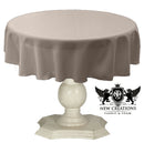 TABLECLOTH DULL BRIDAL SATIN (36" Round)