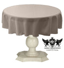 TABLECLOTH DULL BRIDAL SATIN (58" Round)