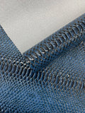Cobra Snake Shiny Vinyl 3D Embossed Fabric / 2 Tone Cobra Snake Vinyl Leather 54" Wide
