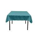 45"x45" SQUARE POLY POPLIN TABLECLOTH