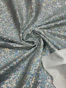 SEQUIN SPANDEX FARIC (by the yard)