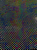 Geometric Foil Velvet Stretch, by The Yard.