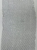 Luxury Diamond Design Mini Glitz Sequins On A Mesh Fabric