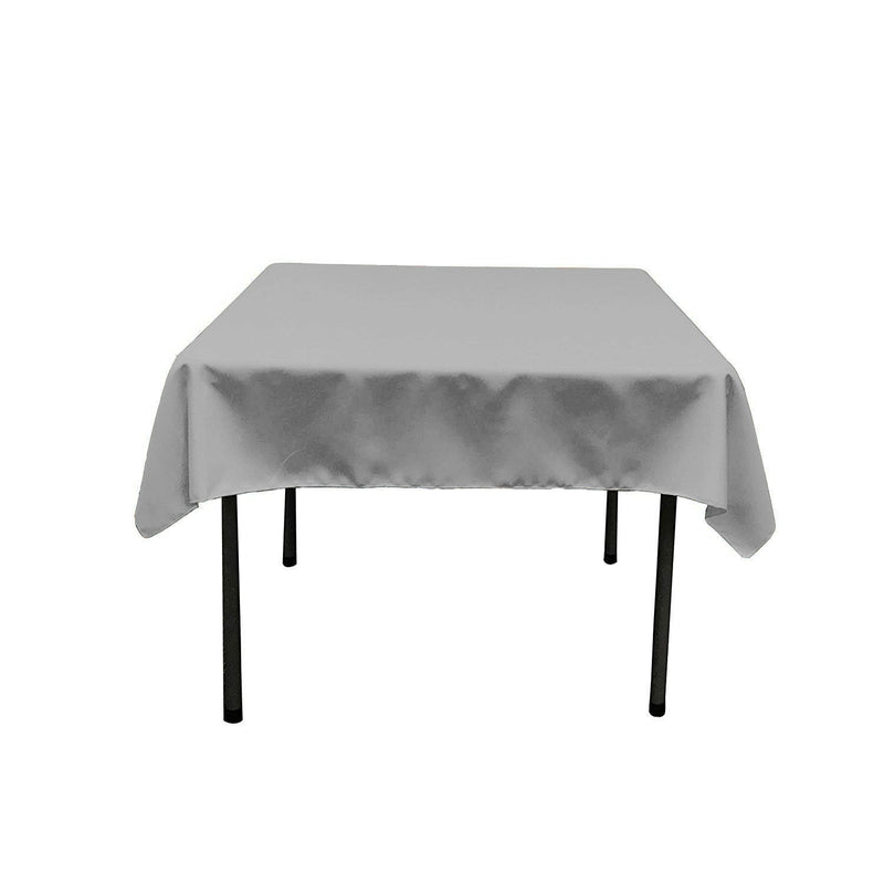 45"x45" SQUARE POLY POPLIN TABLECLOTH