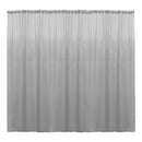 Backdrop Drape Curtain 10 Feet Wide x 6 Feet High, Polyester Poplin SEAMLESS 1 Panel.