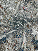 SWORD SEQUIN MESH FABRIC (By The Yard)