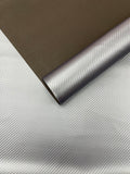 Carbon Fiber Marine Vinyl Upholstery Fabric/Crafting Apparel Vinyl Fabric 54" Wide