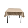 48"x48"SQUARE POLY POPLIN TABLECLOTH