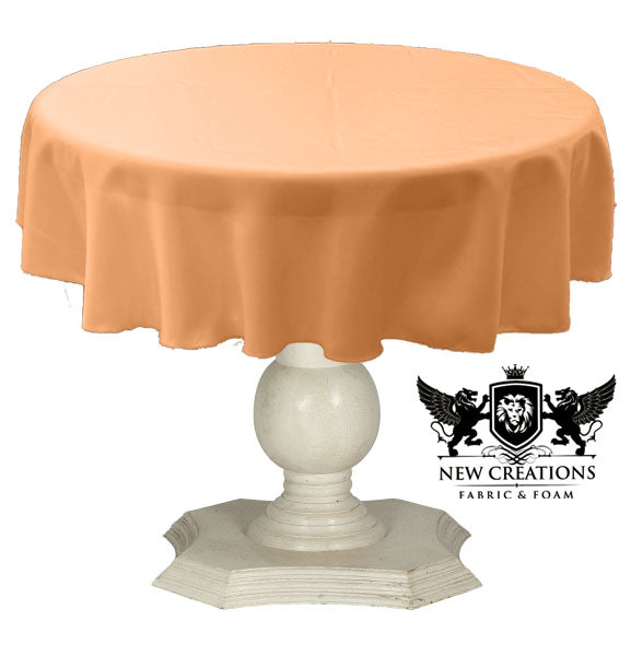 Tablecloth Solid Dull Bridal Satin Overlay for Small Coffee Table Seamless. Tangier