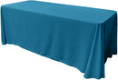 86" X 108" Rectangular Seamless Polyester Poplin Tablecloth, for Party/Wedding Tablecloth
