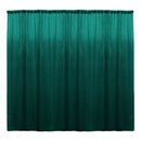 Backdrop Drape Curtain 10 Feet Wide x 8 Feet High, Polyester Poplin SEAMLESS 1 Panel.