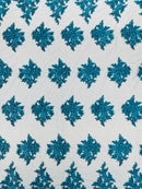 CORDED LACE 3D FLORAL (by the yard)