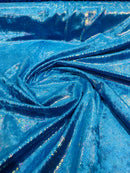 ILLUSION FOIL SNAKE STRETCH VELVET FABRIC (by the yard)