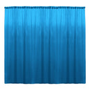 Backdrop Drape Curtain 10 Feet Wide x 6 Feet High, Polyester Poplin SEAMLESS 1 Panel.