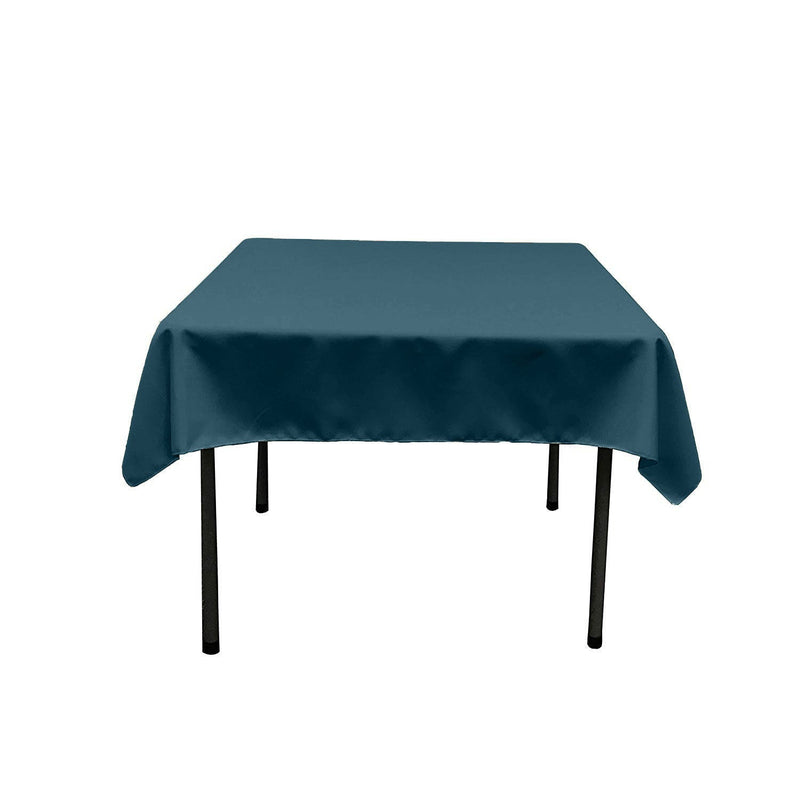 45"x45" SQUARE POLY POPLIN TABLECLOTH