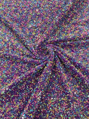CONFETTI SEQUIN VELVET (By The Yard)