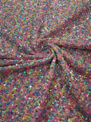 CONFETTI SEQUIN VELVET (By The Yard)