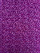 LEOPARD GLITTER CANVAS VINYL (by the yard)