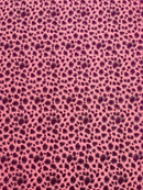 LEOPARD GLITTER CANVAS VINYL (by the yard)