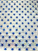 Brocken Glass Star Spandex, by The Yard.