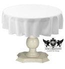 TABLECLOTH DULL BRIDAL SATIN (36" Round)