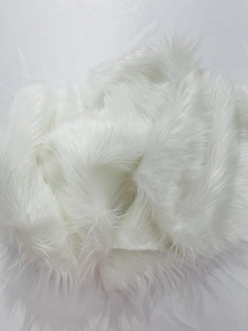 SHAGGY VEGGAN FAUX FUR (by the yard)