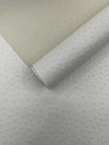 Classic Ostrich Upholstery Vinyl Fabric / Faux Leather Accessories Crafting Apparel Upholstery Vinyl Fabric 54" Wide.