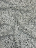 Sequin Eyelash Fringe Design Fabric, (By The Yard)