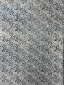 Snake Design Shattered Glass Nylon Spandex Fabric, 4-Way Stretch, by The Yard.