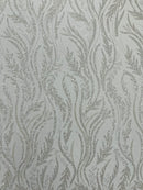 Luxury Festival Beaded Vine Lace Fabric, by The Yard.