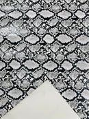 3D SNAKE PVC VINYL (by the yard)