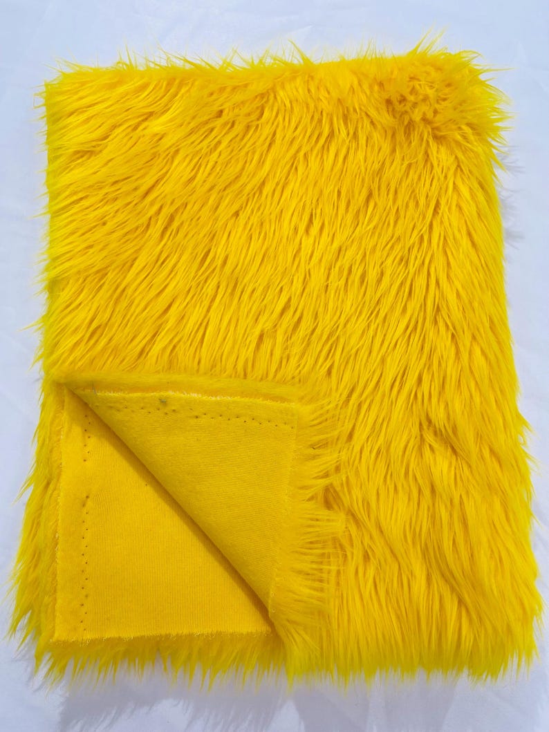 SHAGGY VEGGAN FAUX FUR (by the yard)