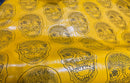 3D SKULL VINYL FABRIC (By The Yard )