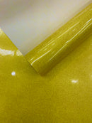 Ultra Sparkle Glitter Upholstery Vinyl Fabric / Crafting Apparel Upholstery Vinyl Fabric 54" Wide.