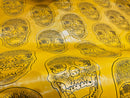 3D SKULL VINYL FABRIC (By The Yard )