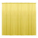 Backdrop Drape Curtain 10 Feet Wide x 9 Feet High, Polyester Poplin SEAMLESS 1 Panel.