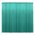 Backdrop Drape Curtain 10 Feet Wide x 10 Feet High, Polyester Poplin SEAMLESS 1 Panel. - New Creations Fabric & Foam Inc