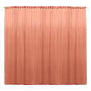 Backdrop Drape Curtain 10 Feet Wide x 10 Feet High, Polyester Poplin SEAMLESS 1 Panel. - New Creations Fabric & Foam Inc