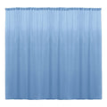 Backdrop Drape Curtain 10 Feet Wide x 10 Feet High, Polyester Poplin SEAMLESS 1 Panel. - New Creations Fabric & Foam Inc