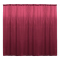 Backdrop Drape Curtain 10 Feet Wide x 10 Feet High, Polyester Poplin SEAMLESS 1 Panel. - New Creations Fabric & Foam Inc