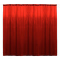 Backdrop Drape Curtain 10 Feet Wide x 10 Feet High, Polyester Poplin SEAMLESS 1 Panel. - New Creations Fabric & Foam Inc